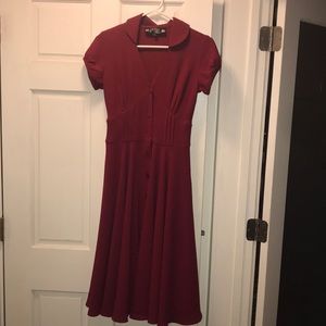 Hell Bunny Vixen Swing Dress